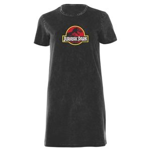 New Black Acid wash Jurassic Park dress, size Large